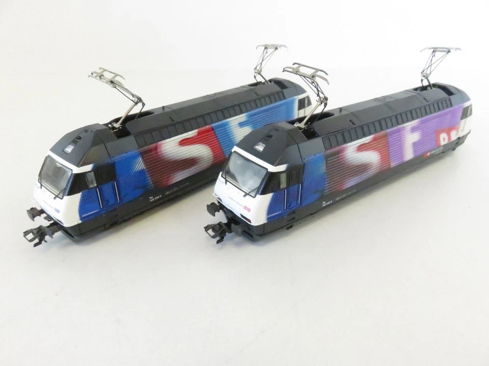 Märklin: Electric Loco Set Serie 460 SBB "Swiss Television" / #34618 Digital NUEVO Foto 3 de 4