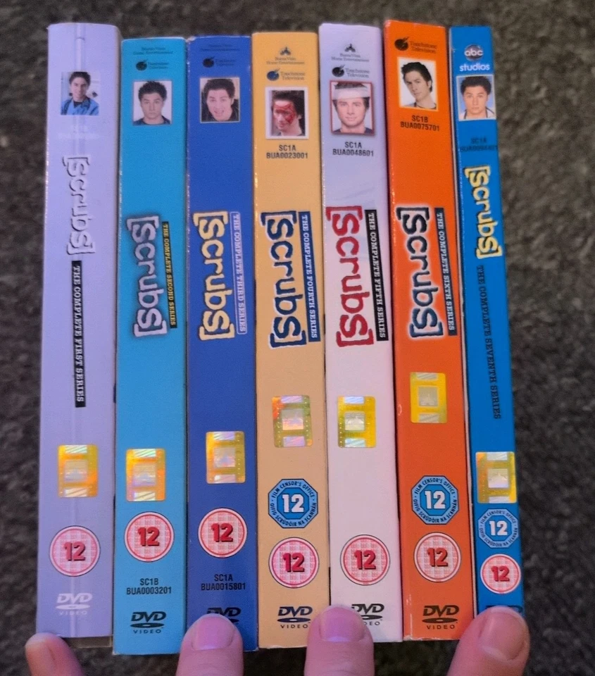 Scrubs Seasons 1-7 DVD Lot TV Series Complete Seasons 1-7 - Image 2 of 4