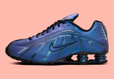 ナイキ　NIKE ショックス R4 SHOX R4 メタリックブルー 8/13発売｜Nike Women's Shox R4 