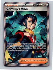 Grimsley's Move 120/094 Ultra Rare Phantasmal Flames Pokemon Holo Near Mint