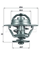 Behr Thermostat KüHlmittel TX 93 74D FüR 131 Trafic Opel Arena A97 132 Fiat SW 1