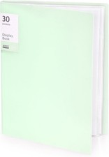 Portfolio Binder W/ Plastic Sleeves Pocket Portfolio Folder W/ Clear Sheet