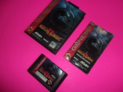 Mortal Kombat II (Sega Genesis, 1994) COMPLETE