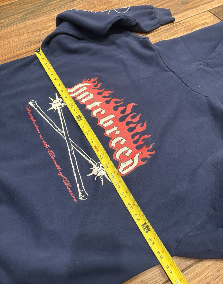 Vintage 90's Hatebreed Satisfaction Is The Death Of Desire Hoodie