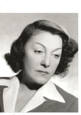 Gaby MORLAY-signed album page with 8x10 photo-"Gigi" 1949 etc French Actress