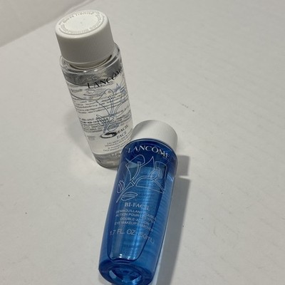 LANCOME (2) Bi-Facil Eye Makeup Remover & Bi-Facil Face Makeup