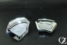02 2002 Harley FXDL Dyna Low Rider Front Rear Brake Caliper Chrome Cover Set
