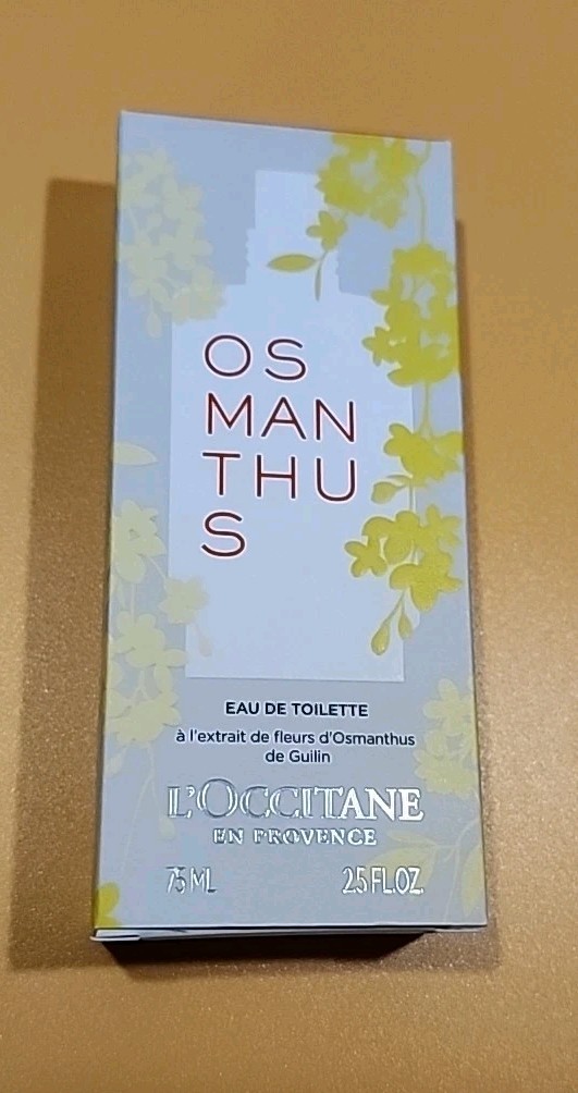L' Occitane en Provence Osmanthus Eau de Toilette 75 ml NIB Sealed