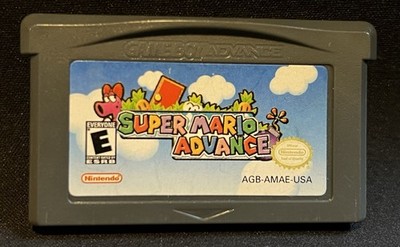 Super Mario Advance Nintendo Boy GBA Cartridge Authentic Tested with case