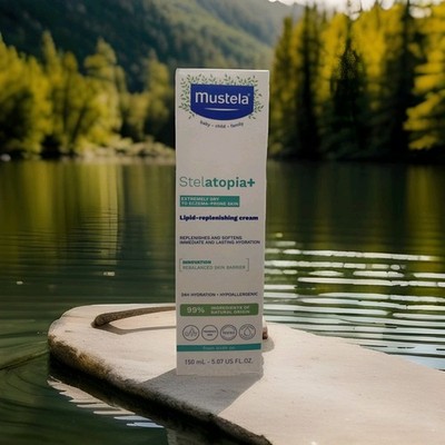 Mustela  Stelatopia Extremely Dry, to Exzema-prone Skin 5.07 US Fl.Oz.