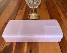 Tupperware Brotdose Snackbox ,Pausenbuffet A132 Unterteilte flieder 29cm.Lx14Bx6