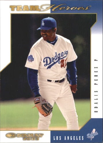 2003 Donruss Team Heroes Odalis Perez #254 card