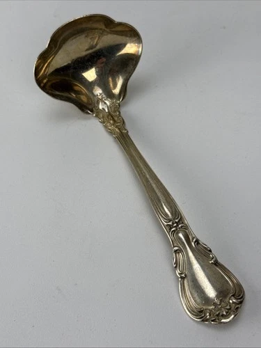 Antique Silver Flatware Chantilly Gorham Sterling 6.5 inch Ladel 2.5 oz