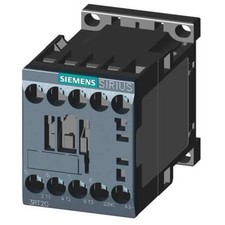 SIEMENS 3RT20161BB42 IEC Magnetic Contactor, 24V DC, 3-Pole, 1NC, Screw