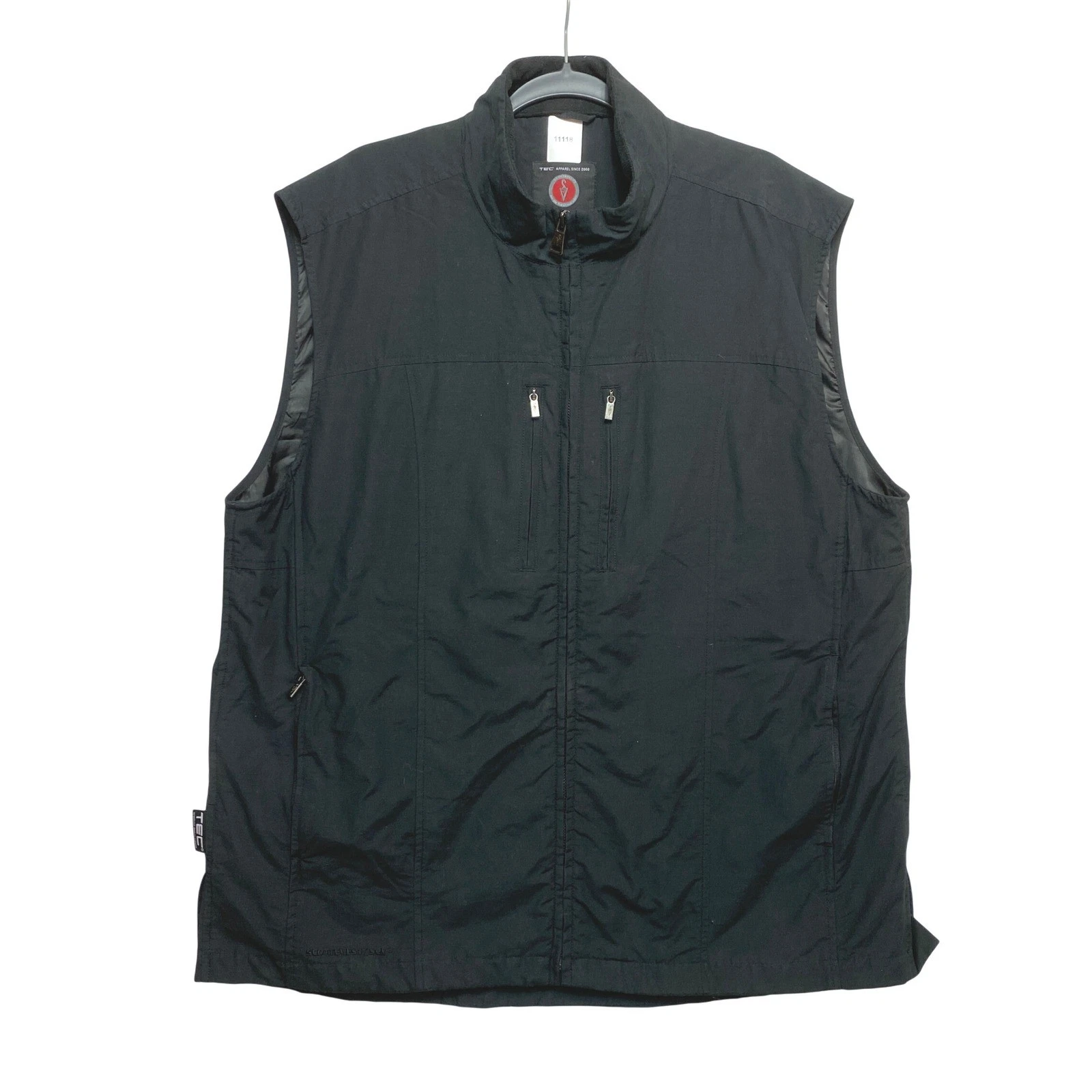 SCOTTeVEST TEC Travel Vest Mens XL Black Multi-Pocket Techwear Utility Gorpcore