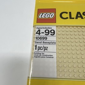 New LEGO Classic Sand Baseplate 10699 1-Piece Polybag Ages 4-99