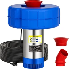 15000 GPH Pond Fountain Aerator - Fully Automatic 110V, 750W (1HP) Floating Foun