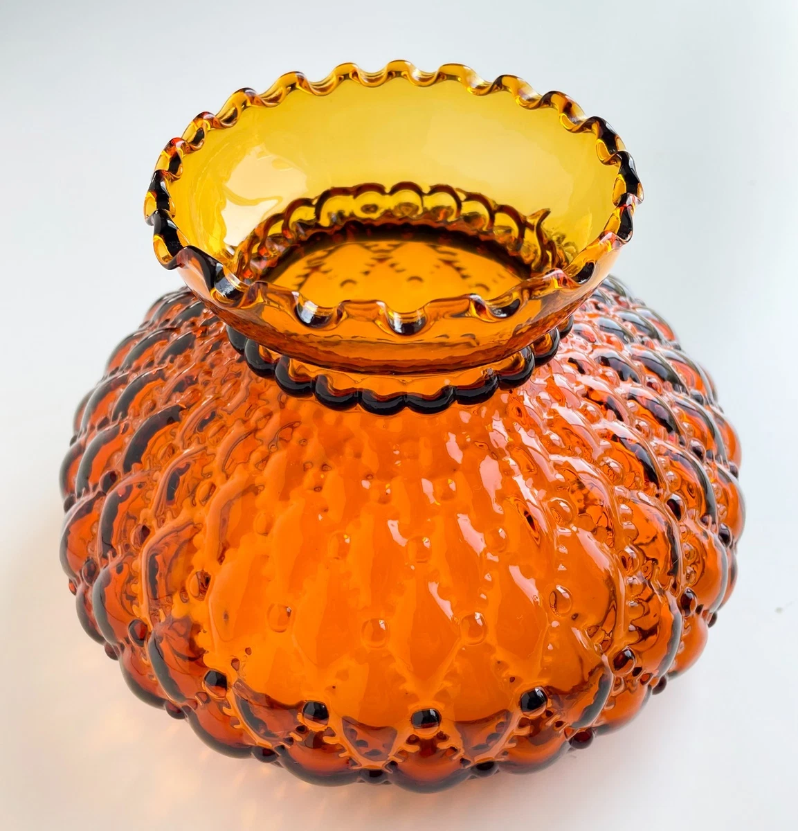 Amber Glass Lamp In Collectible Lamp Shades for sale | eBay