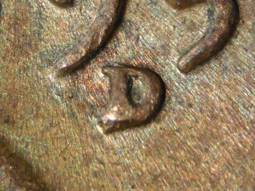HIGH GRADE MINT ERROR 1952-D LINCOLN WHEAT CENT RPM#8  AU/RB