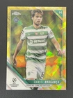 Daniel Braganca 2021-22 Topps Chrome Sapphire UEFA Yellow /99 RC #152