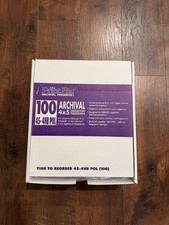 Print File Archival Preservers 45-4HB POL 100 Pages 10 Units