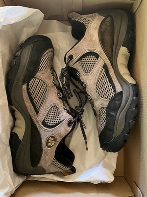 Merrell Women's Baja Ventilator Walnut Hiking Shoes US 8 EUR 38.5 Waterproof EUC