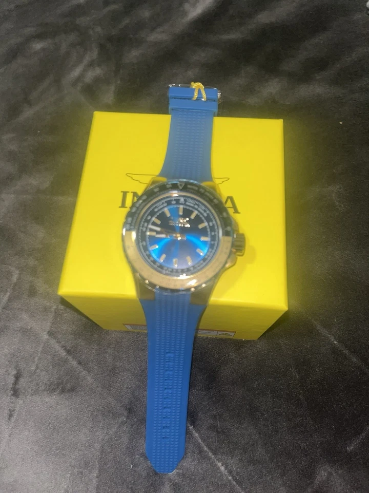 RELOJ INVICTA AVIATOR HOMBRE 50mm Azul 49668 Foto 2 de 4