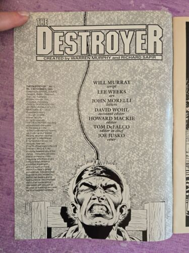 Destroyer The Adventures of Remo and Chiun #1 Marvel Magazine Comic 1989 - Picture 4 of 5