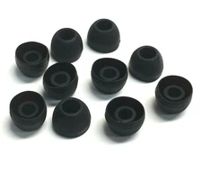 10 Earbud Ear Plug Tips Rubber Cushion Replacement for Dudios Zeus Earphones