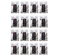 (LOT OF 12) Beauty 360 Designer Mini Tweezers Duo Slant & Point Stainless Steel