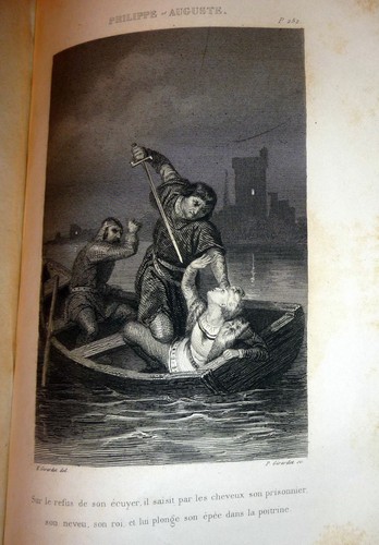 1853 King Philippe Auguste, -1st King of France. 1stEd In French. Engravings - Picture 11 of 12