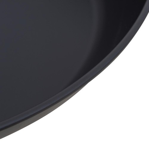 22" Black Steel Round Wood Burning Fire Pit - Enhance Your Outdoor Experience! - Picture 6 of 6