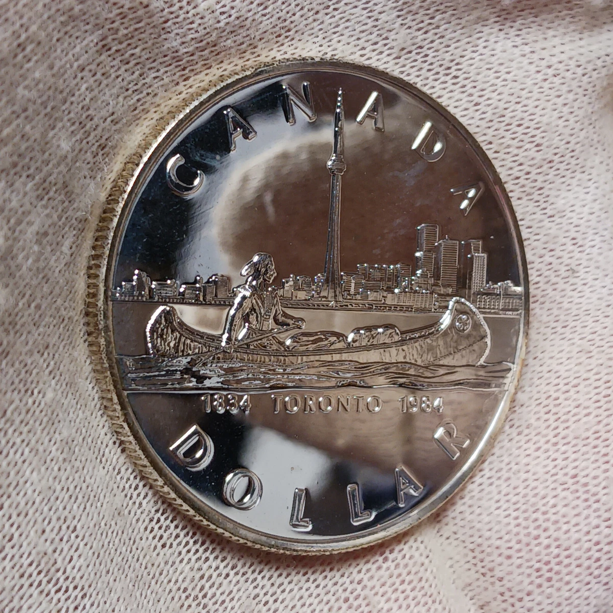 1984 Canadian Silver Dollar In Canadian Dollars for sale | eBay