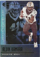 2019 Panini Illusions Alvin Kamara Blue SP #28