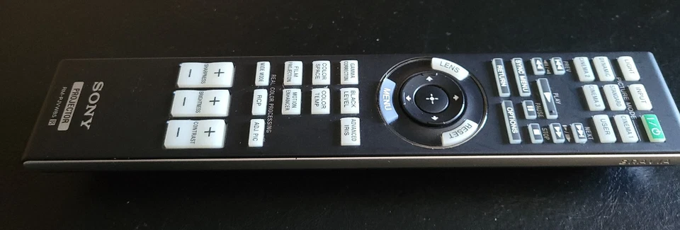 SONY Projector Remote Control RM-PJVW85 NO BATTERIES  - Image 4 of 4