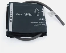 NIBP Cuff Reusable Adult Single Hose - Same Day Shipping - US Located