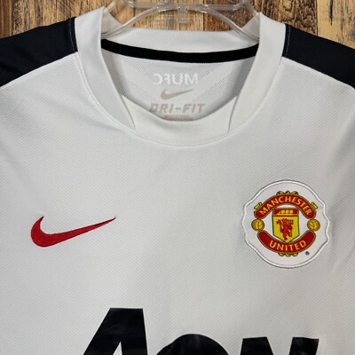 Nike Manchester United ホワイトシャツ Nike Manchester United Sweatshirt Core White/Diablo Red