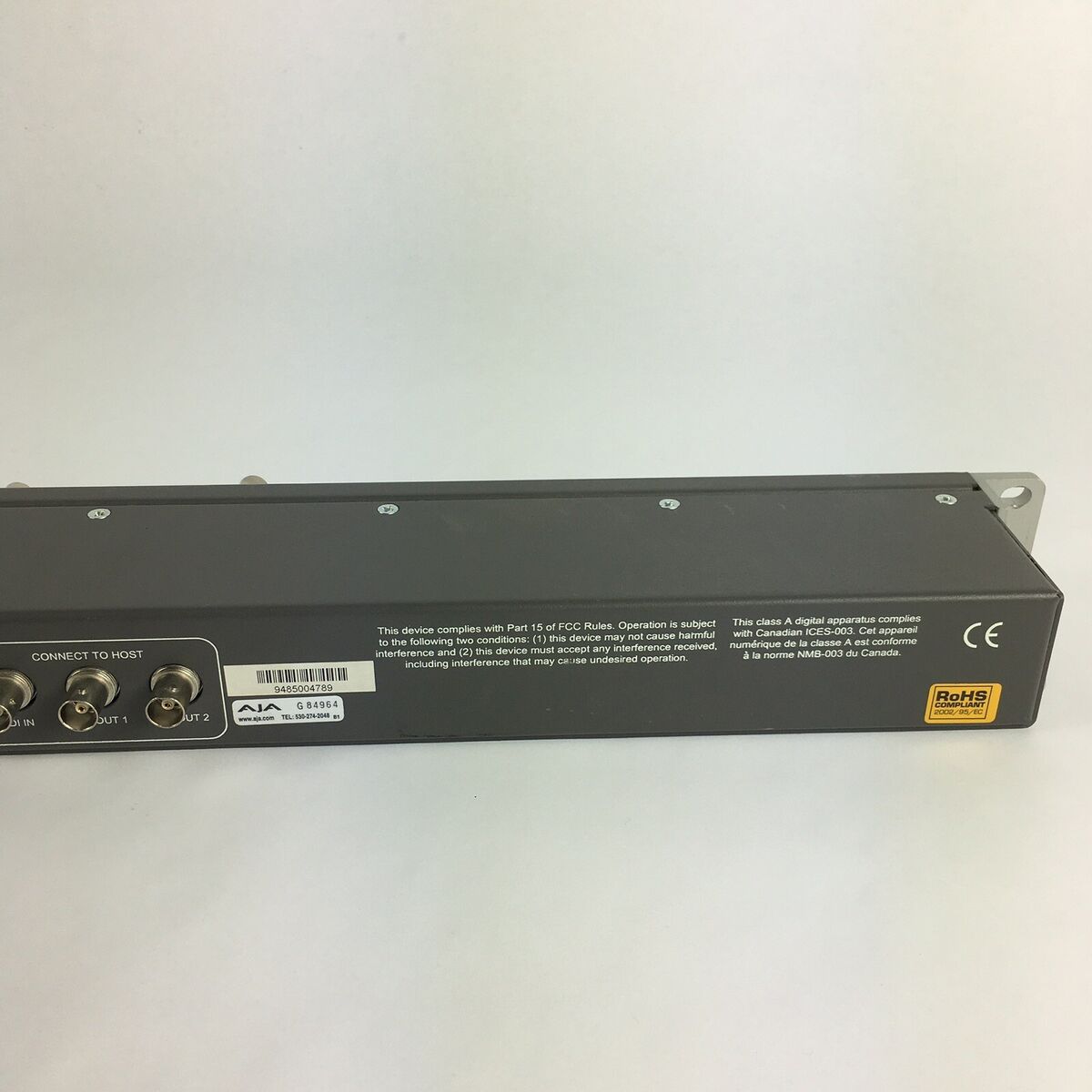 AJA KL Box KLBox 101885 Video Editing External Breakout Box AJA KL Box KLBox 101885 Video Editing External Breakout Box