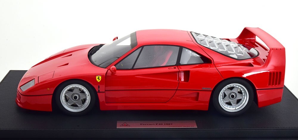 TOP10 1987 FERRARI F40 RED 1:10 LIMITED ED 1:10 LARGE CAR*Brand