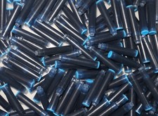 Lot 50 Cartouches Encre Bleu Azur Taille Courte pour Crayon Plume