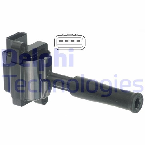 Genuine Delphi GN10470-12B1 Coil Fits Jaguar XJ Saloon XK 8 OEM - Picture 4 of 4