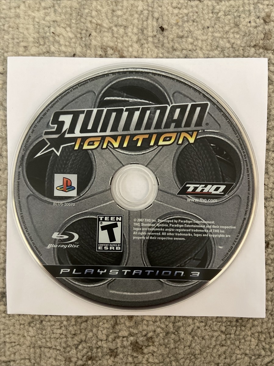 スタントマン: イグニッション 🔥 Stuntman: Ignition (PlayStation 3 PS3) Mint Disc Only