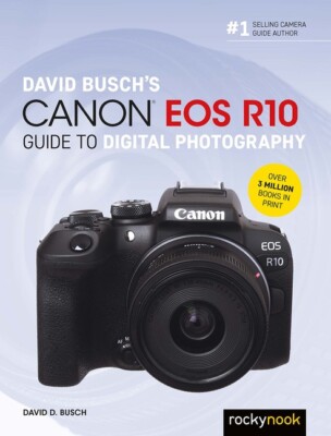 David Busch's CANON EOS R10 Camera Guide to Digital Photography Book~416 pgs~NEW