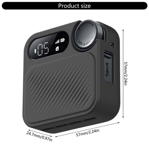 Textured Silicone Sleeve Enclosure For Sports Two Way Radio Provide Secure Grip - Zdjęcie 8 z 8