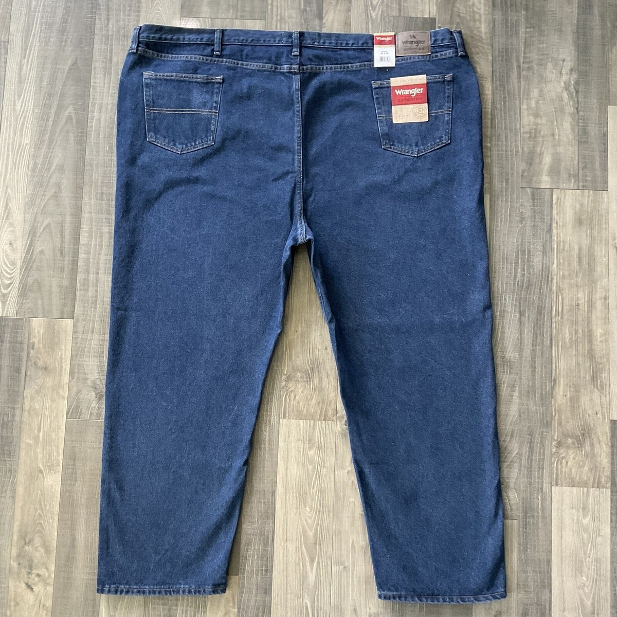 NWT Wrangler Authentics Relaxed Fit Cotton Denim Jeans Men's 60x30