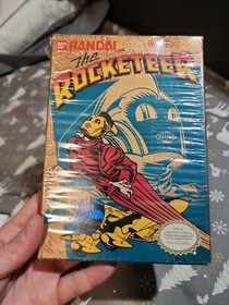 The Rocketeer (Nintendo NES) Box & Game Cart! EX to NEAR MINT! W/ Protector!