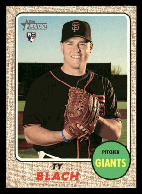 2017 Topps Heritage #659 Ty Blach