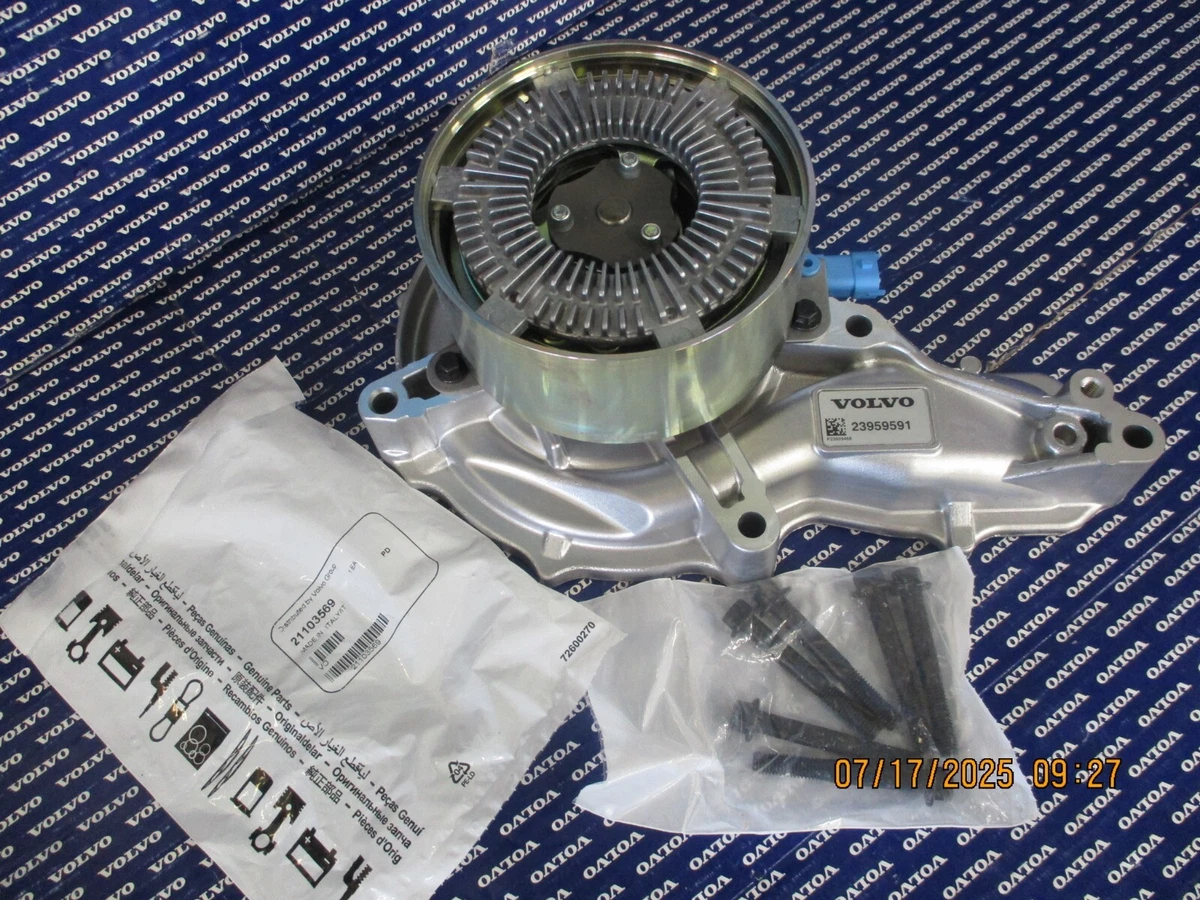 Brand new. Genuine OEM VOLVO D13 MACK MP8 water pump kit 24152057  