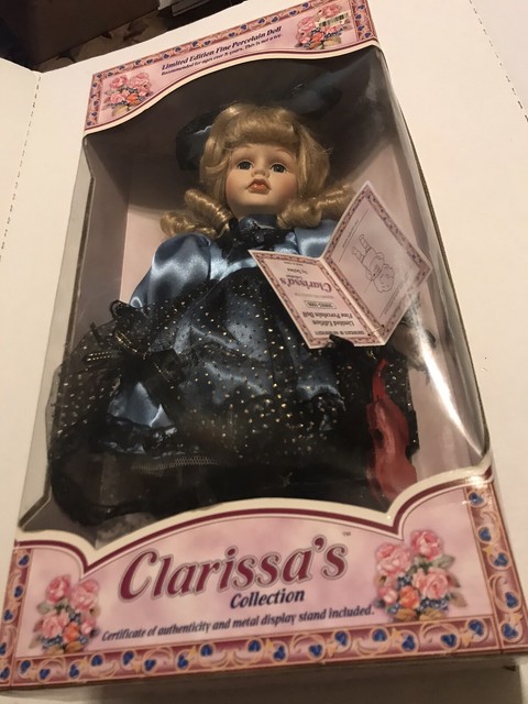 clarissa's collection porcelain doll by dollex