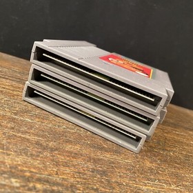 Vintage Video Game Lot (3) Nintendo NES Jordan Vs. Bird Basketball Hoops Rivals